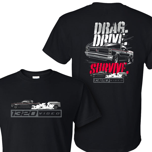 洋楽 Treva - Wit Dat Sh*t 1320Video Drag. Drive. Survive. T-Shirt