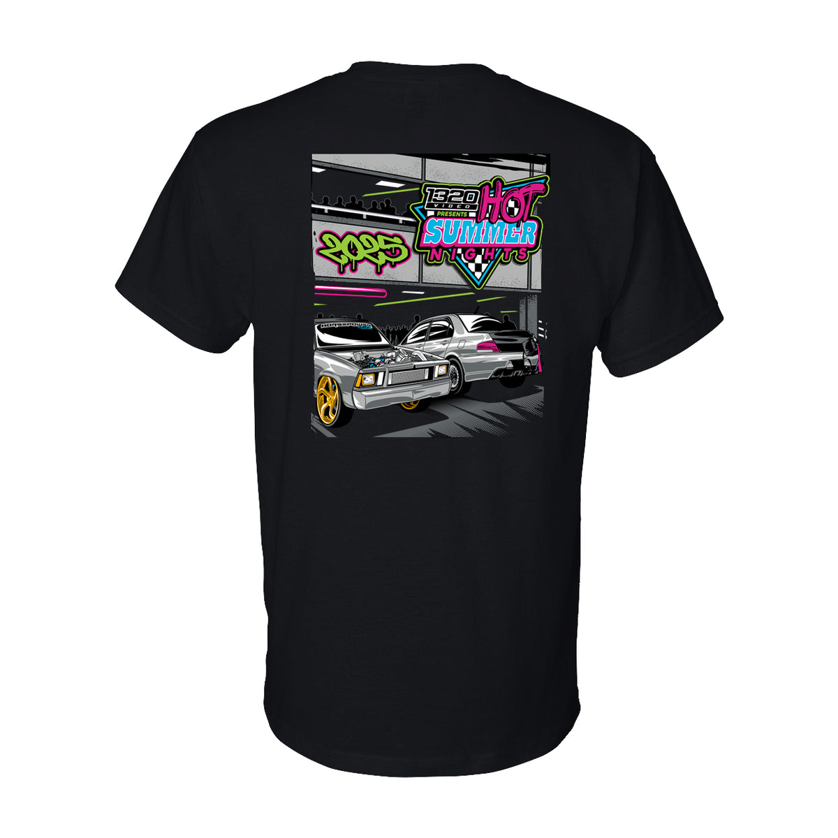 1320Video Hot Summer Nights 2025 T-Shirt