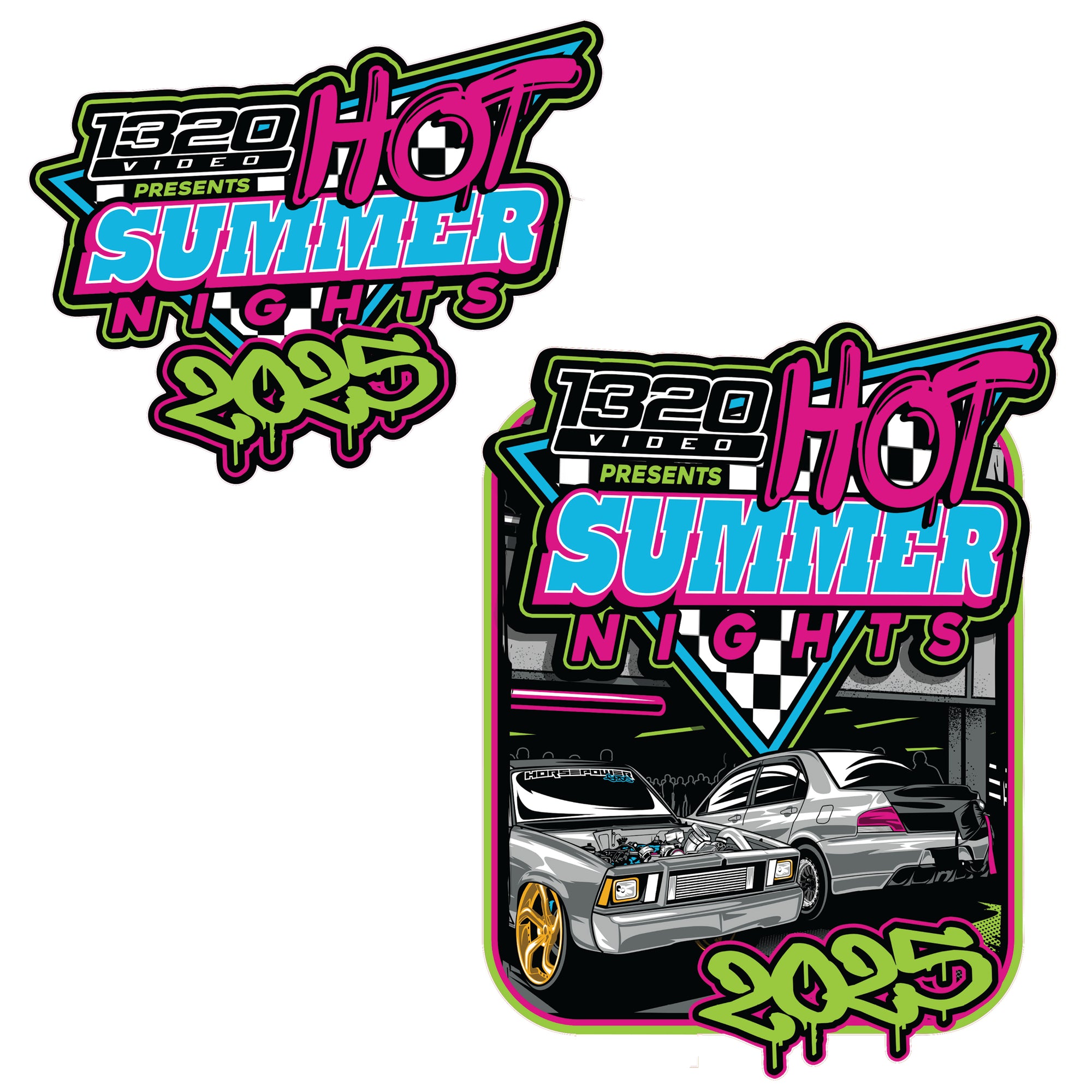 ***PRE-ORDER*** 1320Video Hot Summer Nights 2025 Stickers
