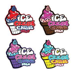 Ice Cream Cruise 2024 Stickers