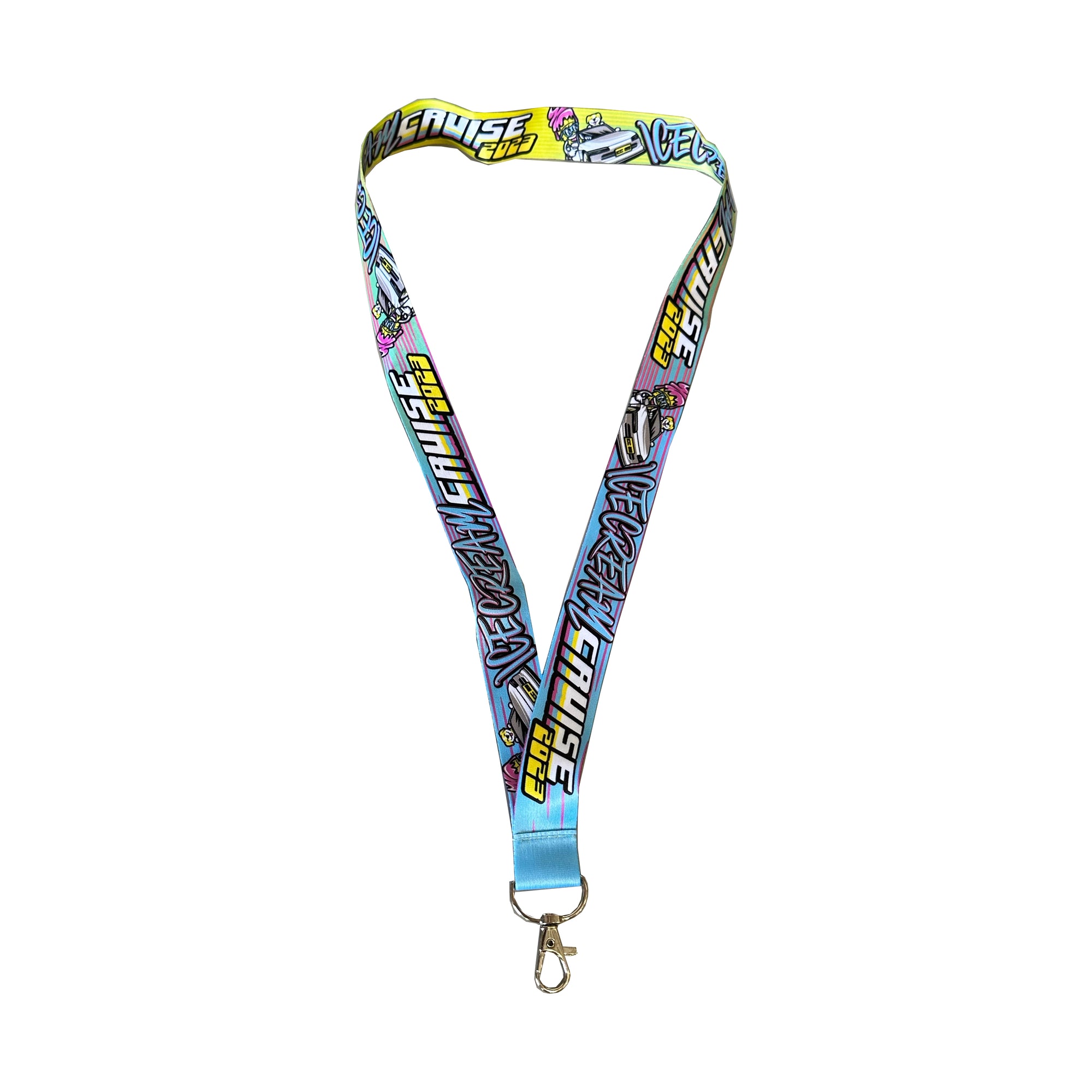 Ice Cream Cruise 2023 Lanyard