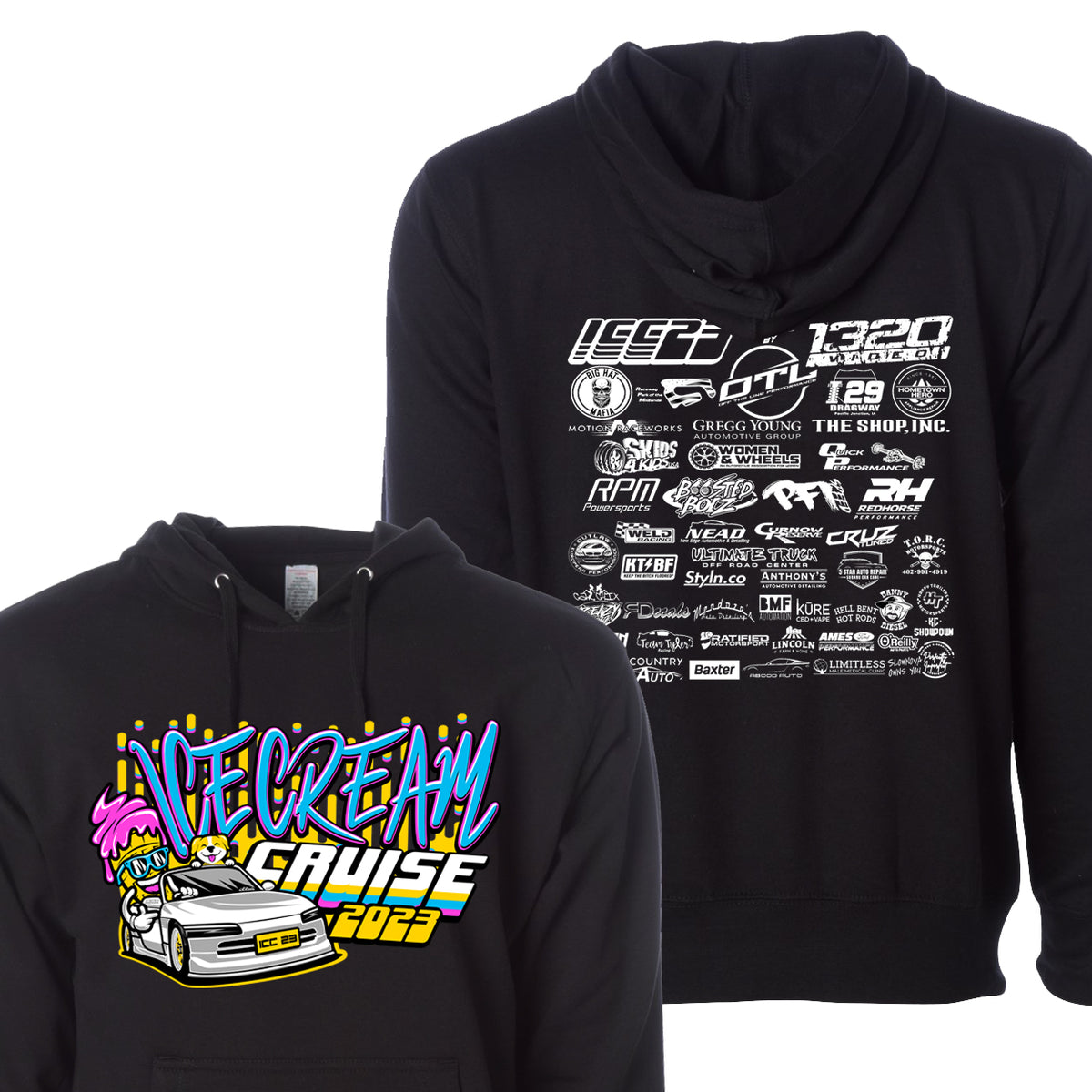 1320Video Ice Cream Cruise 2023 Hoodie