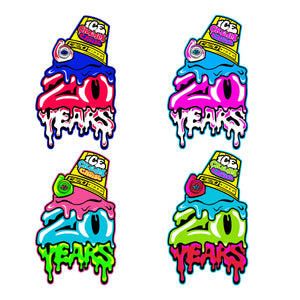 Ice Cream Cruise 2025 Stickers