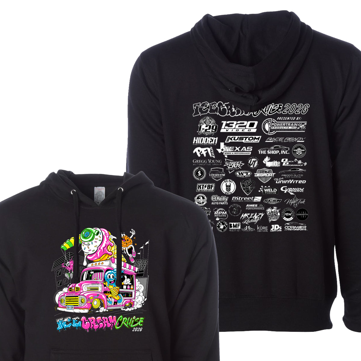 ***PRE-ORDER*** 1320Video Ice Cream Cruise 2026 Hoodie