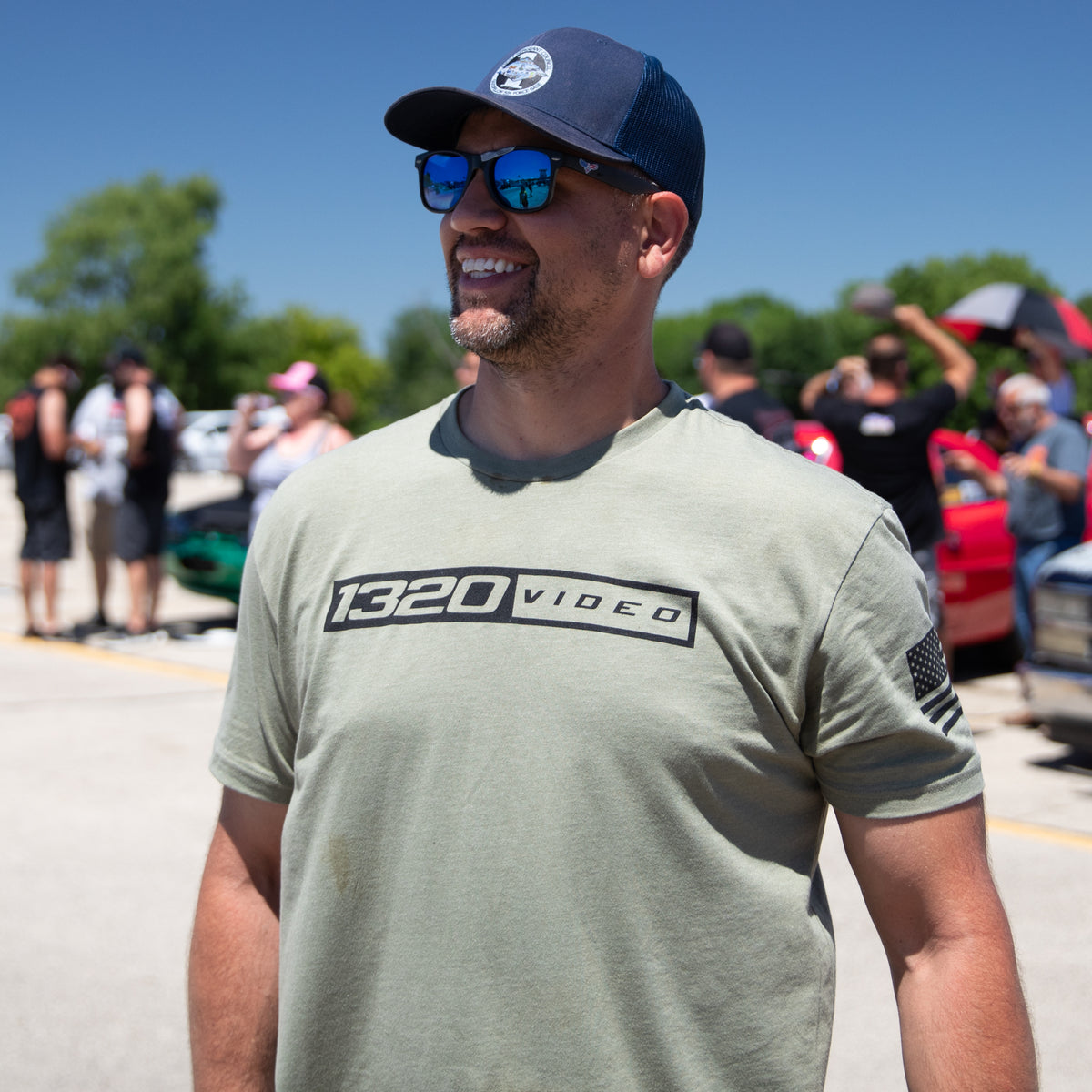 1320Video Military Green T-Shirt