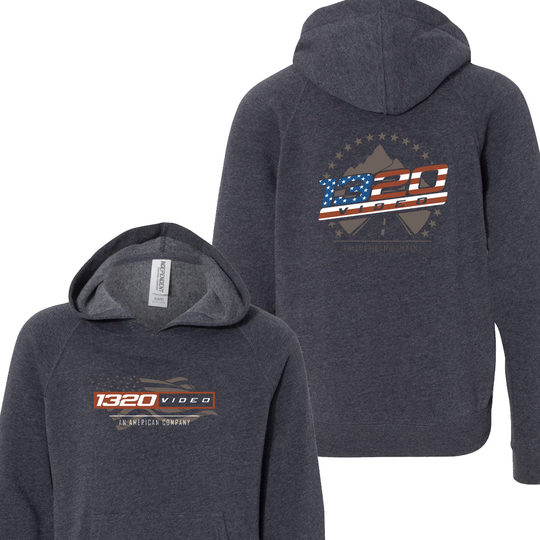 1320Video Kid's An American Company Hoodie
