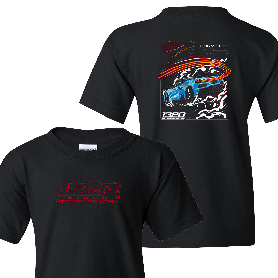 1320Video Kid's C8 Z06 T-Shirt