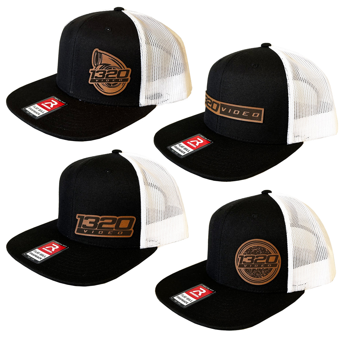 1320Video Leather Patch Snapback