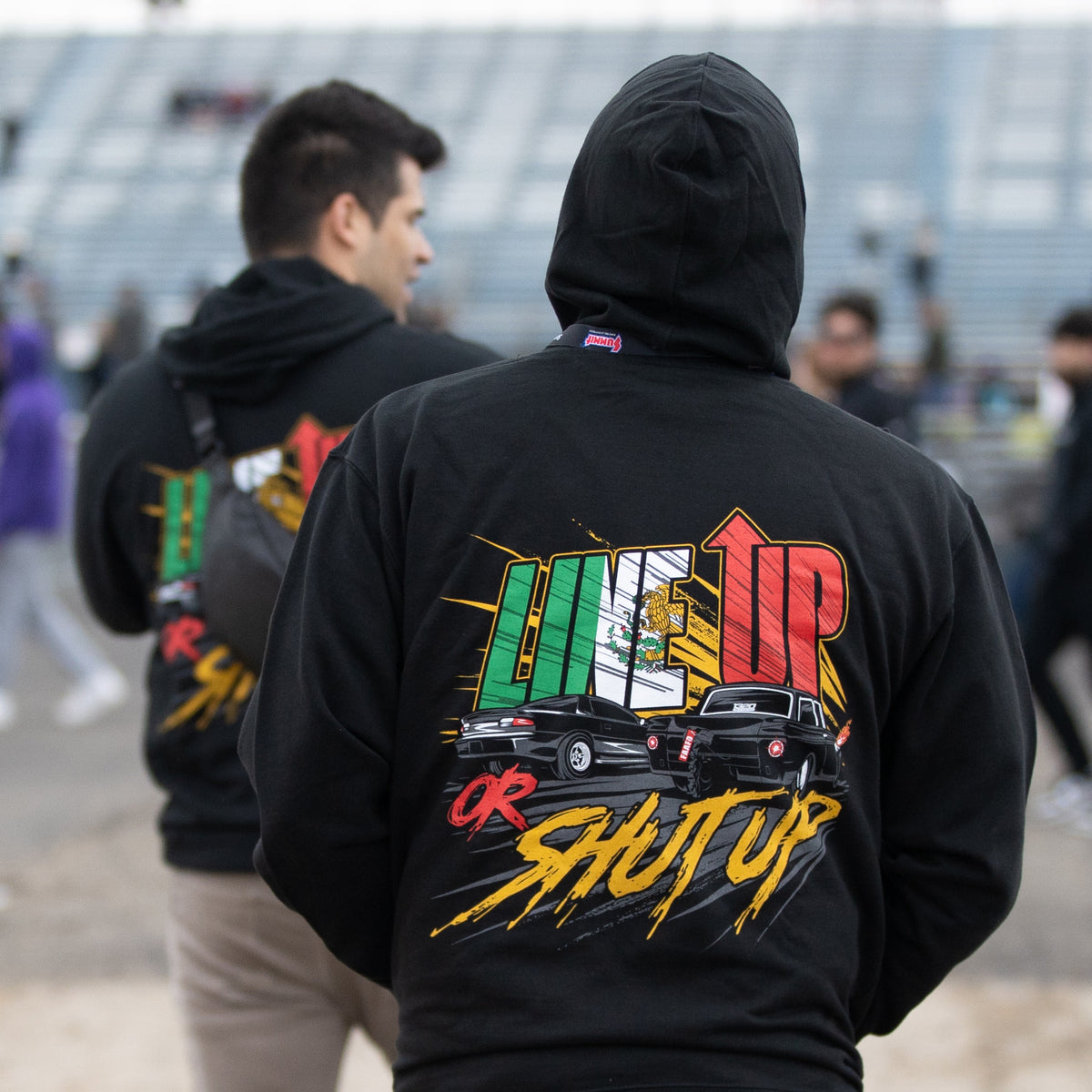 1320Video Line Up or Shut Up Mexico Hoodie