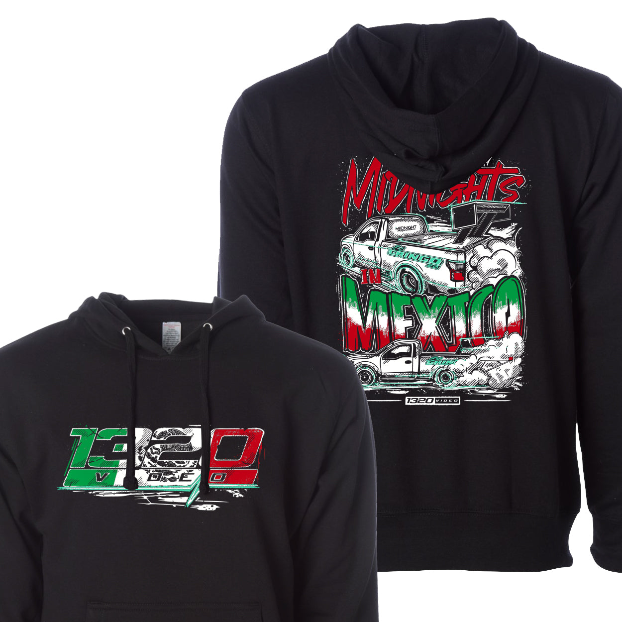 1320Video Midnights In Mexico Hoodie