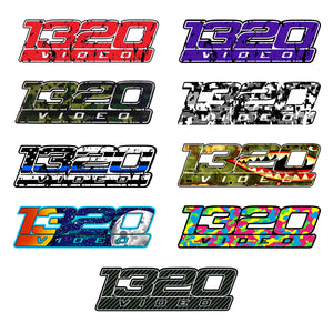 1320Video Printed Sticker