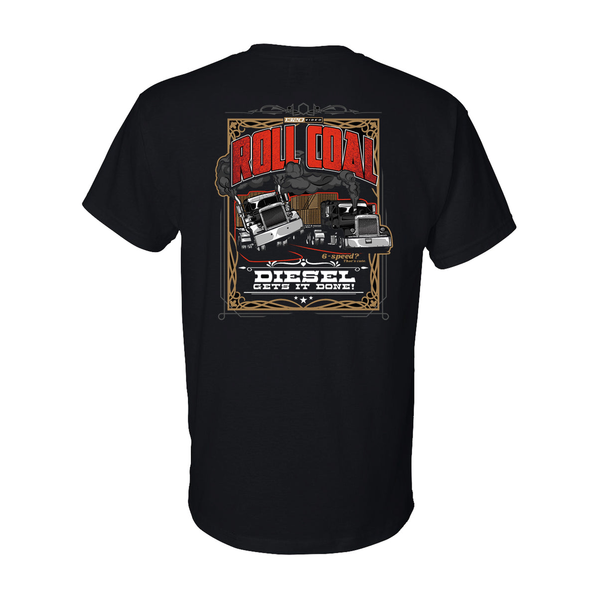 1320Video Roll Coal T-Shirt