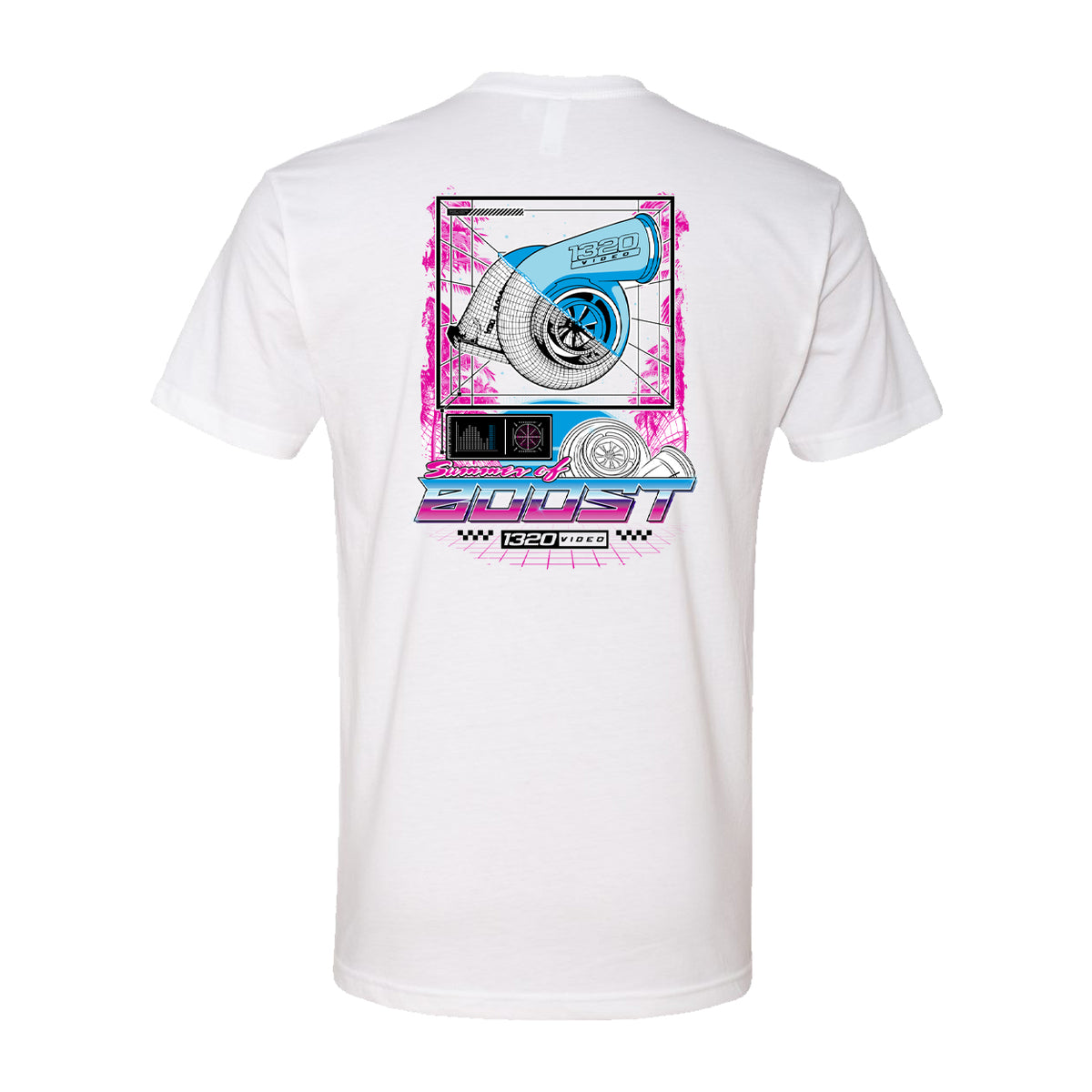 1320Video V.7 Summer of Boost White T-Shirt