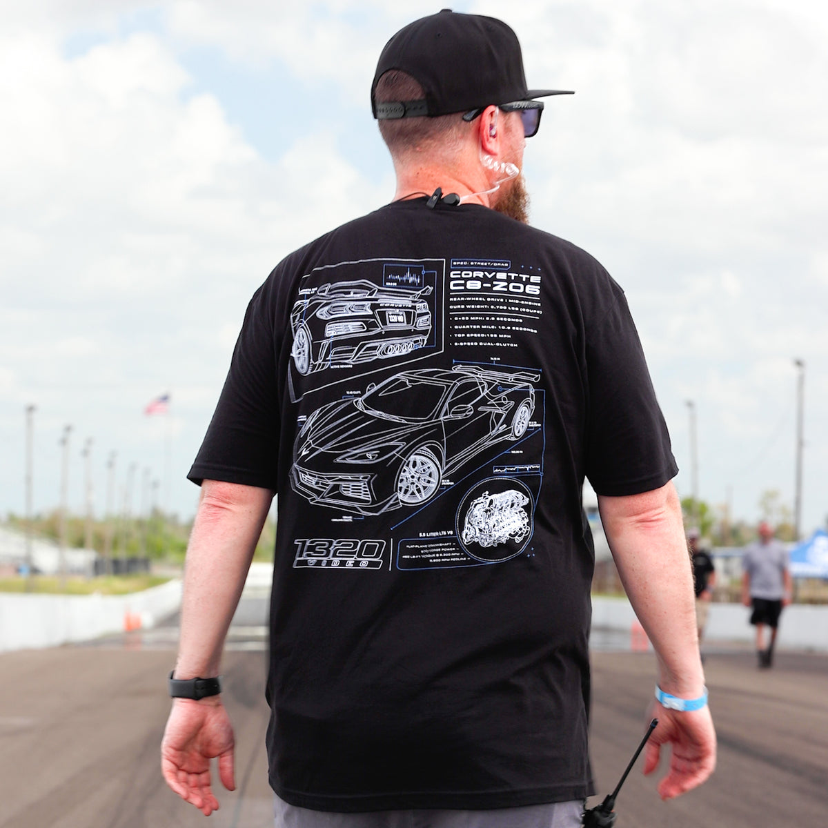 1320Video Z06 Blueprint T-Shirt