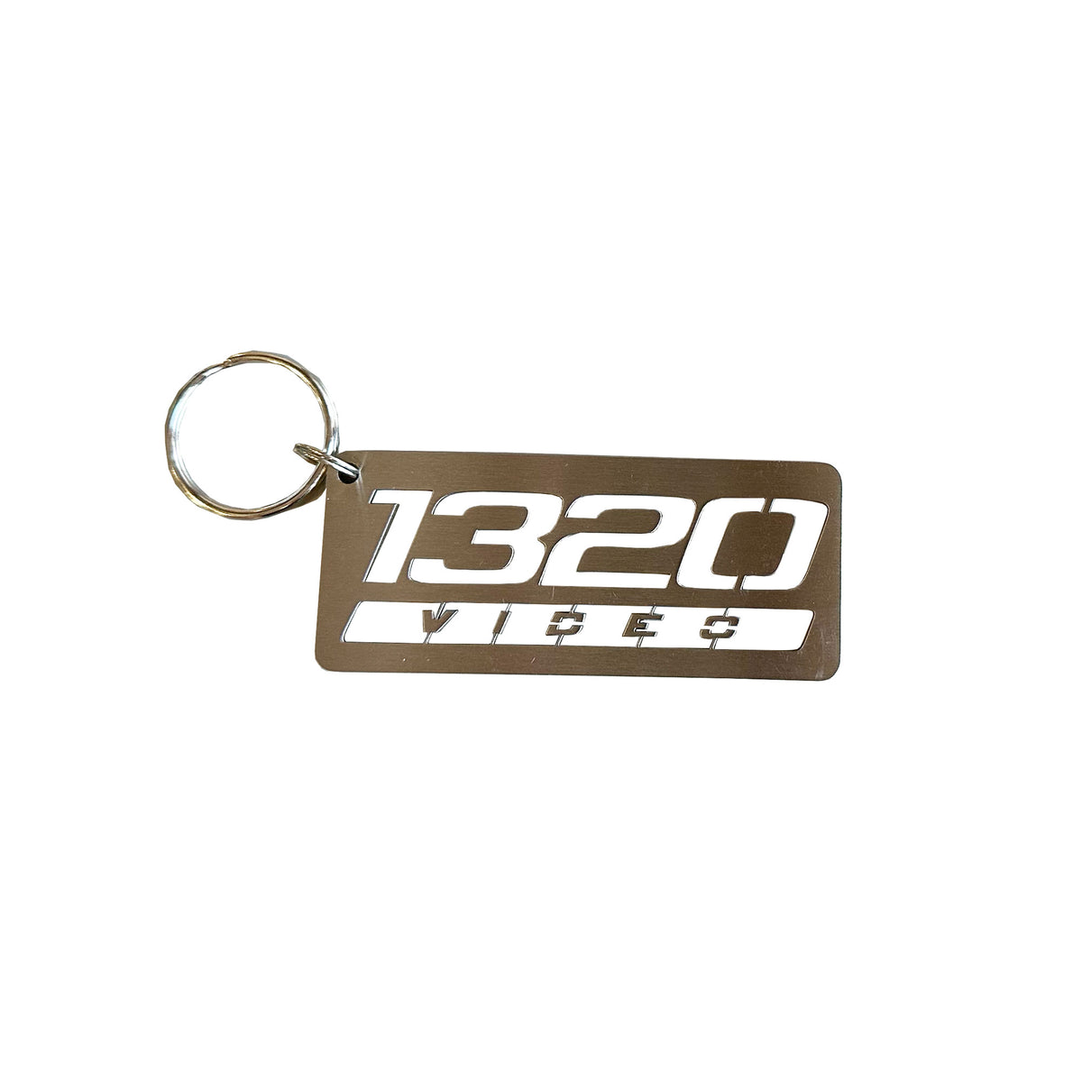 1320Video Stainless Keychain