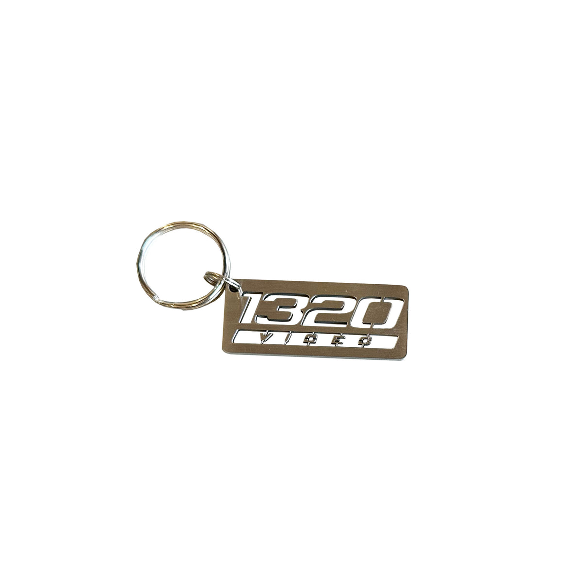 1320Video Stainless Keychain