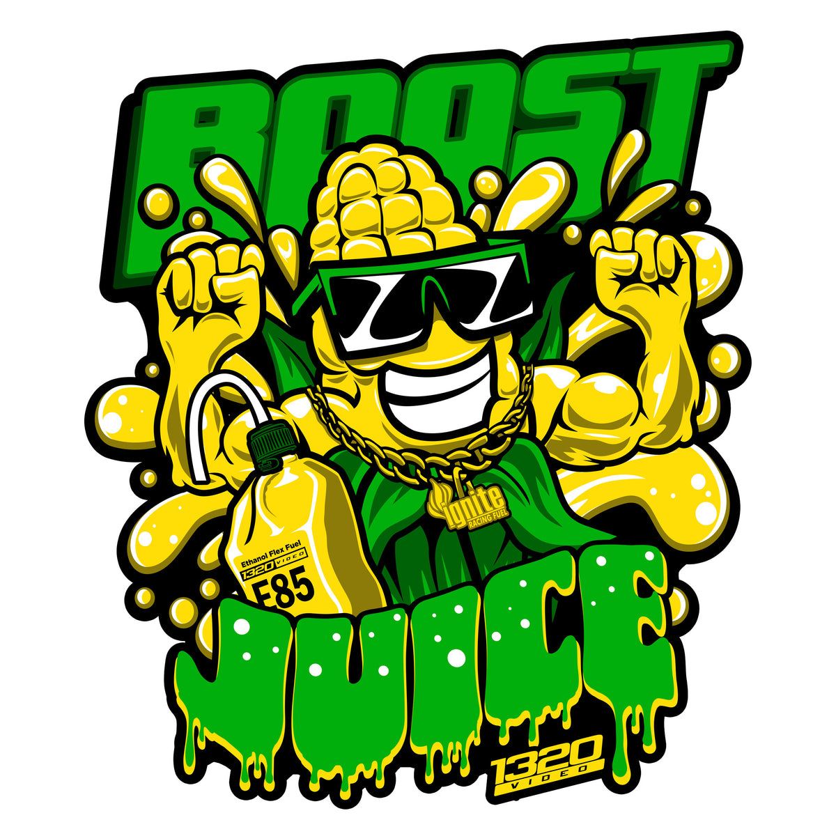 1320Video E85 Sticker