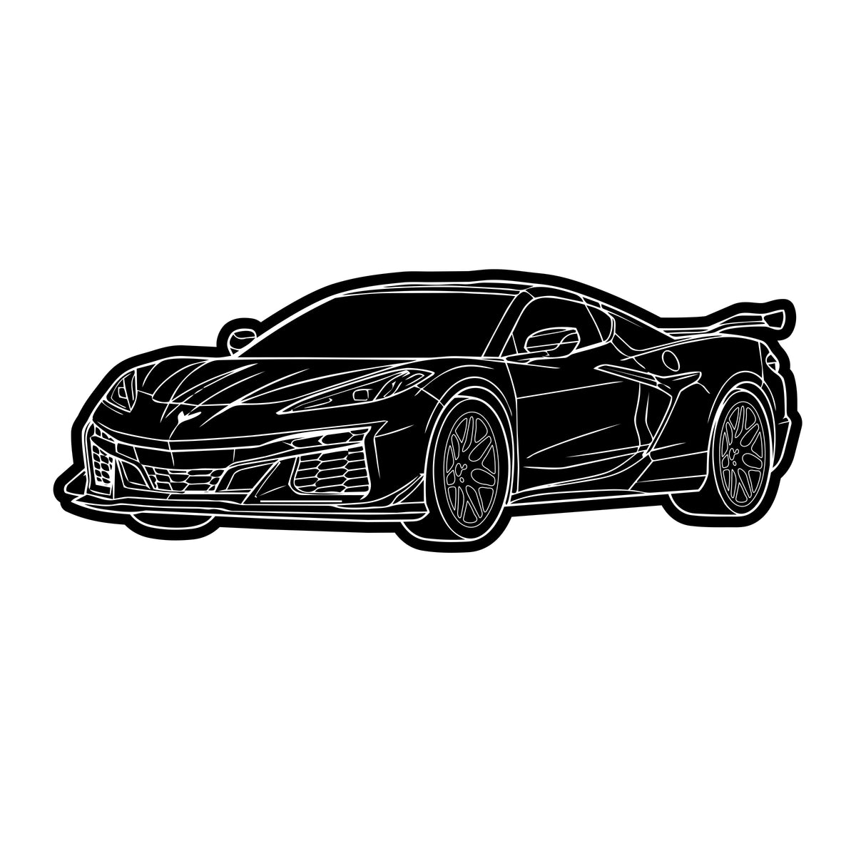 1320Video C8 Z06 Stickers