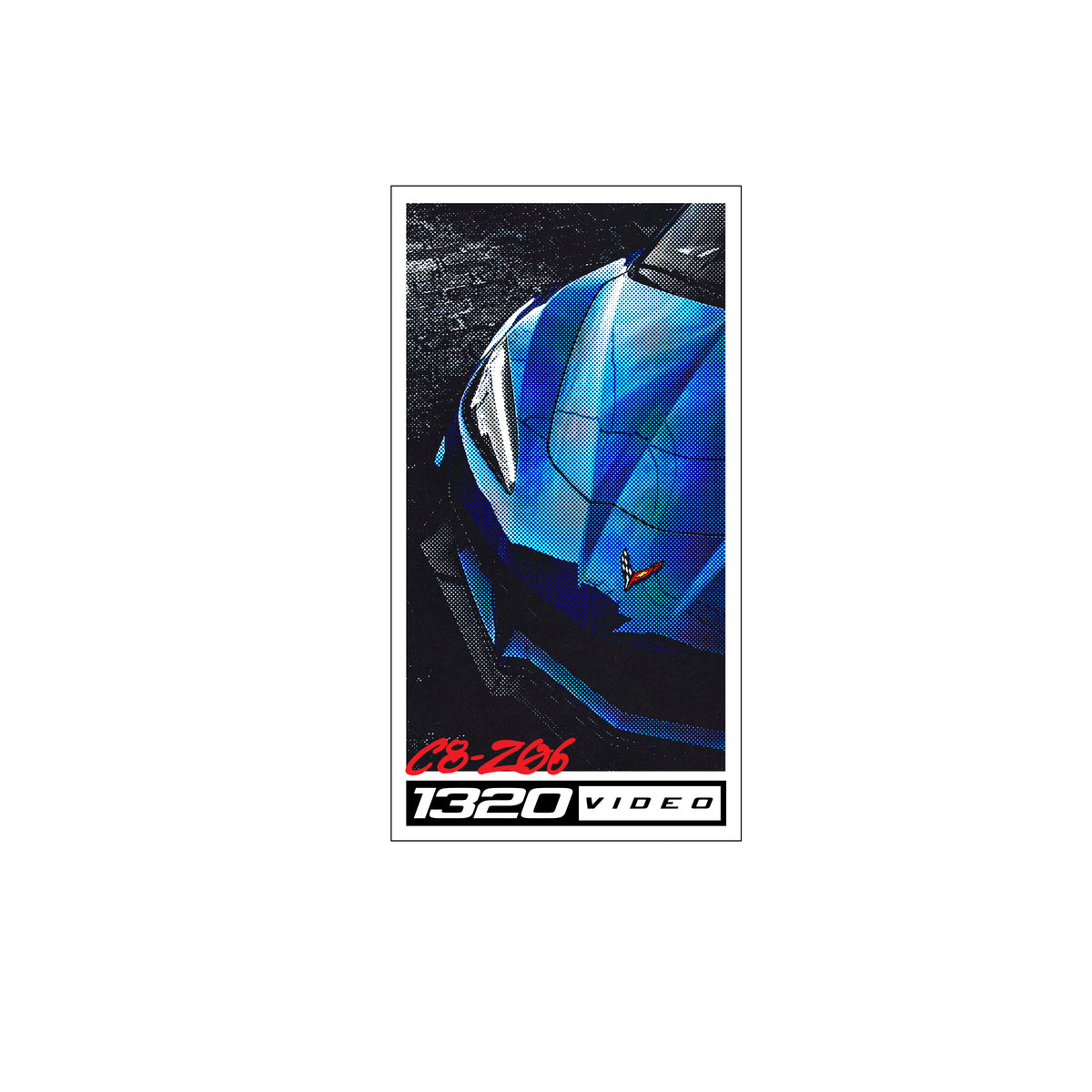 1320Video C8 Z06 Stickers