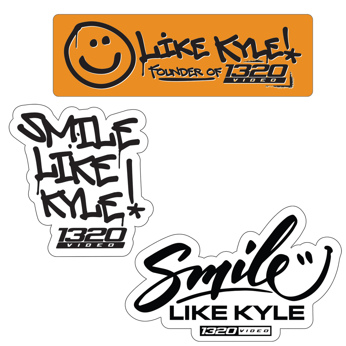Smile Like Kyle Stickers