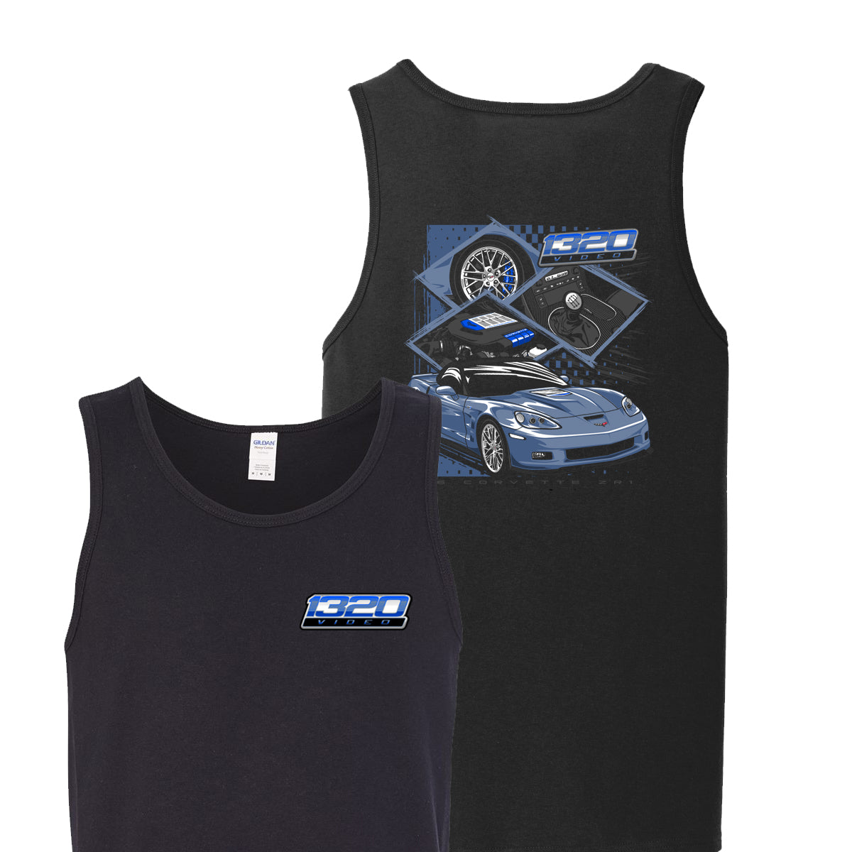 1320Video Supersonic ZR1 Men's Tank