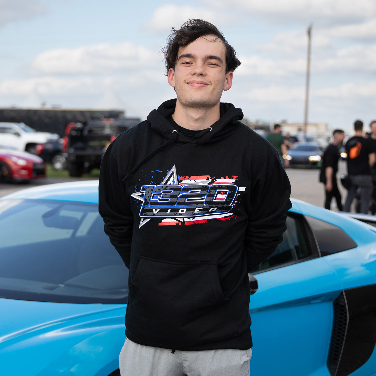 1320Video 2024 American Flag Hoodie