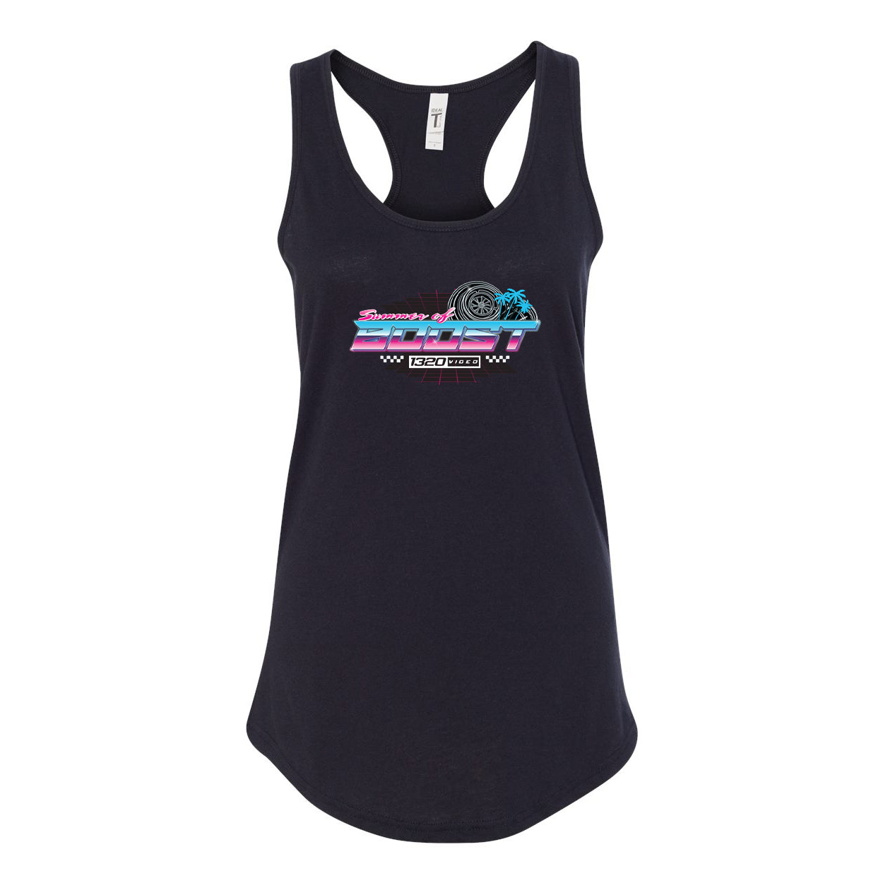 1320Video Women's V.7 Summer of Boost Black Tank