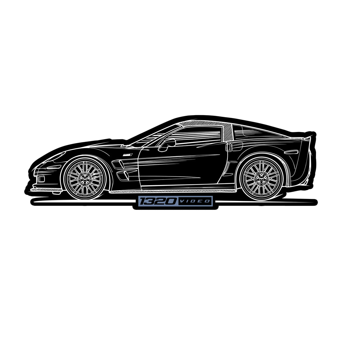 1320Video Supersonic ZR1 Stickers