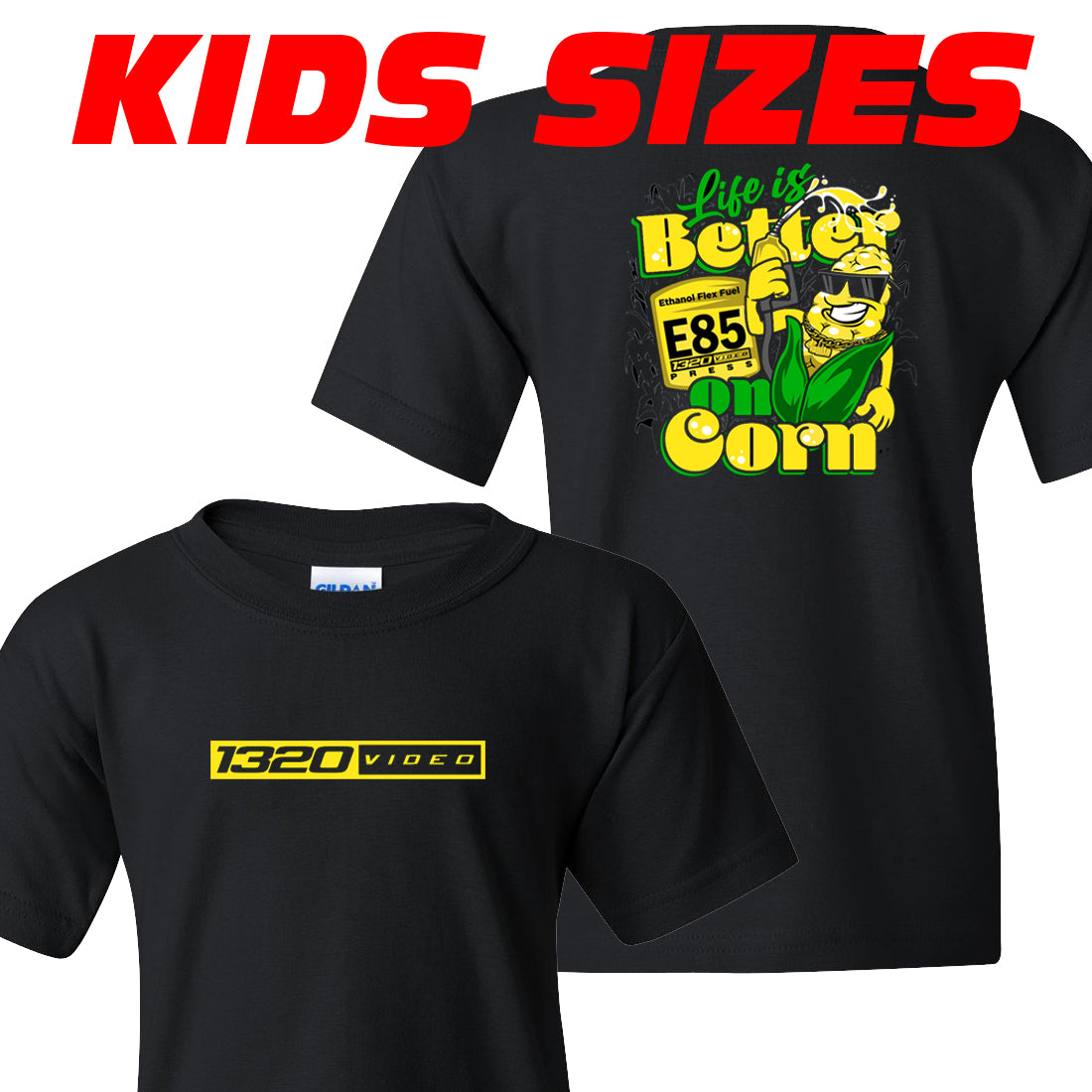 Kid's Life is Better on Corn T-Shirt