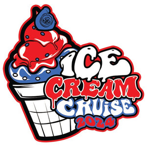 Ice Cream Cruise 2024 Stickers