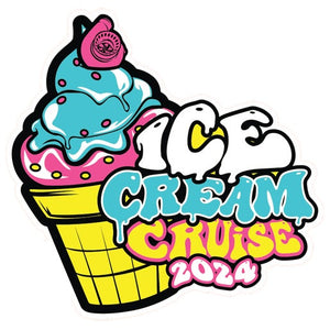 Ice Cream Cruise 2024 Stickers