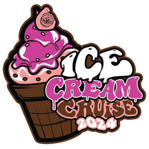 Ice Cream Cruise 2024 Stickers