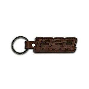 1320Video Leather Keychain