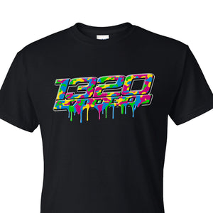 1320Video Neon Drip T-Shirt